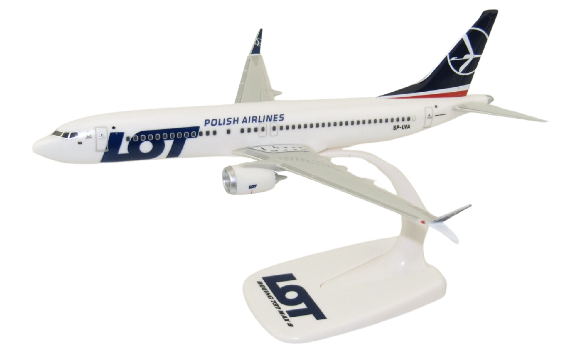 LOT Polish Airlines Boeing B737 MAX 8 SP-LVA Model